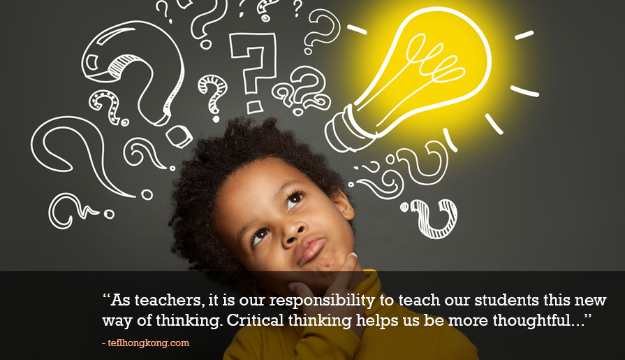 how can we teach critical thinking